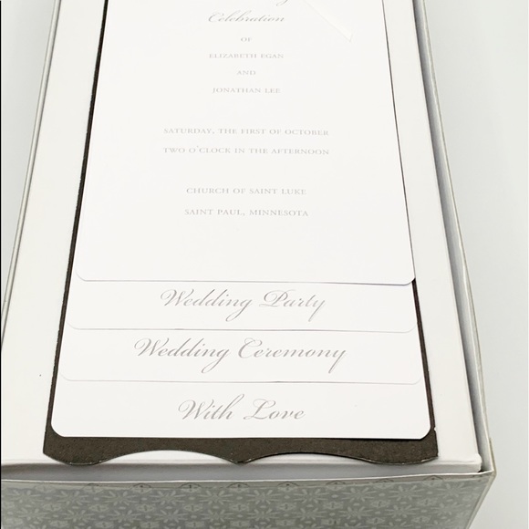 Printable Program Kit - Bride Wedding Collection - 40 counts - Picture 3 of 6